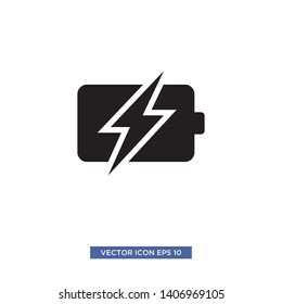 battery icon vector illustration template