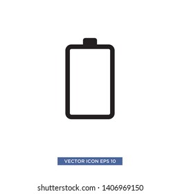 battery icon vector illustration template
