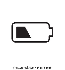 battery icon vector illustration template