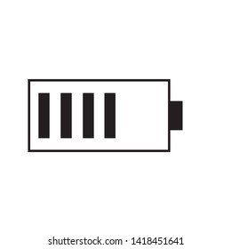 battery icon vector illustration template