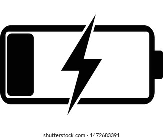 battery icon vector illustration template