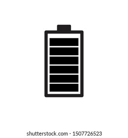 battery icon vector illustration template logo design