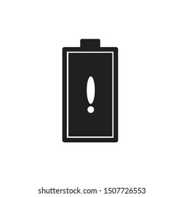 battery icon vector illustration template logo design