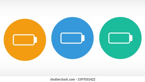 battery icon vector illustration template logo design.battery icon vector level indicators. Flat battery icons for design.battery icon vector Concept. icon vector automotive 