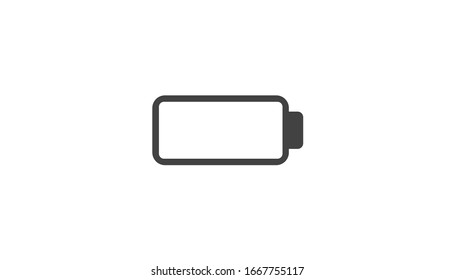 diseño del logotipo de la plantilla de la ilustración del vector de la batería