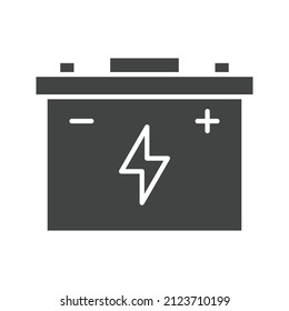 Battery icon vector image. Can also be used for Physical Fitness. Suitable for mobile apps, web apps and print media.