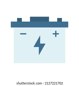 Battery icon vector image. Can also be used for Construction Tools. Suitable for mobile apps, web apps and print media.