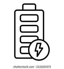 Battery icon vector image. Can also be used for web apps, mobile apps and print media.