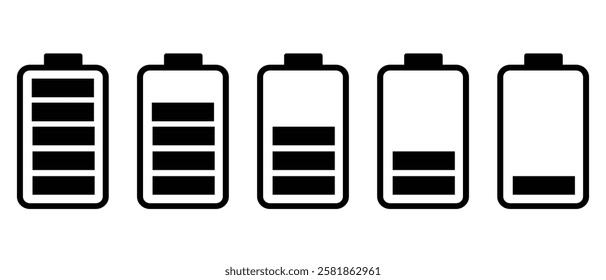 Battery icon vector, Battery live life vector, Battery use icon vector symbol. vector illustration.