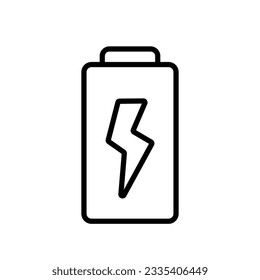 battery Icon Vector Logo Design Template