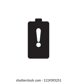Battery icon vector logo template
