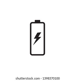 battery icon vector logo template