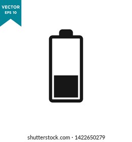 battery icon vector logo template