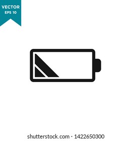 battery icon vector logo template