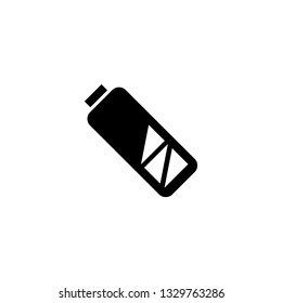battery icon vector. battery sign on white background. battery icon for web and app