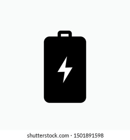 Battery Icon - Vector, Sign and Symbol for Design, Presentation, Website or Apps Elements.