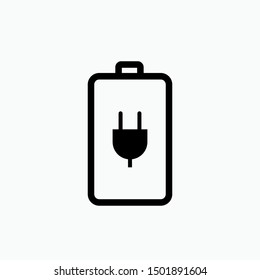 Battery Icon - Vector, Sign and Symbol for Design, Presentation, Website or Apps Elements.