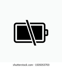 
Battery Icon - Vector, Sign and Symbol for Design, Presentation, Website or Apps Elements.