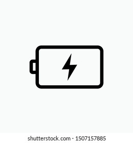 Battery Icon - Vector, Sign and Symbol for Design, Presentation, Website or Apps Elements.