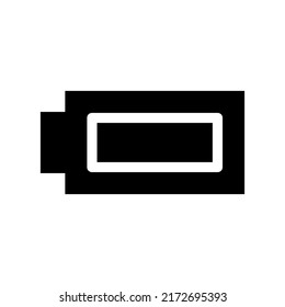 Battery Icon Vector Symbol Design Illustration
