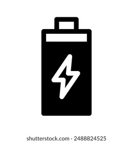 Ilustración de diseño de Vector de iconos de batería