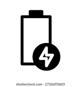 Battery Icon Vector Symbol Design Illustration