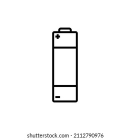 battery icon vector . battery icon symbol illustration for graphics design.