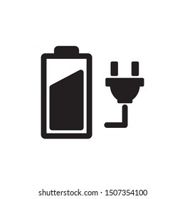 battery icon vector symbol template