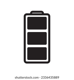 battery icon vector template illustration logo design