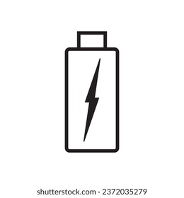 battery icon vector template illustration logo design