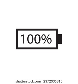 battery icon vector template illustration logo design