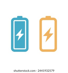 Diseño de ilustración vectorial de icono de batería