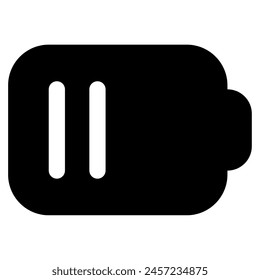 Battery icon for web, app, infographic, etc