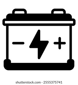 Battery icon for web, app, infographic, etc