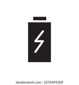 battery icon web design in vector