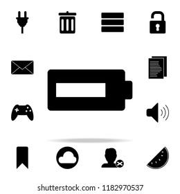 battery icon. web icons universal set for web and mobile