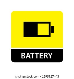 Battery icon for web and mobile