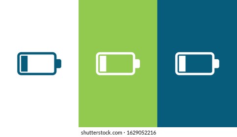 Battery icon for web and mobile