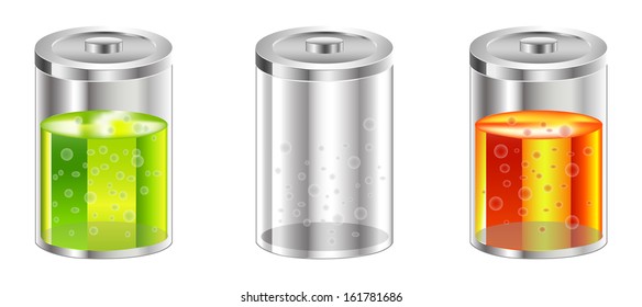 battery icons