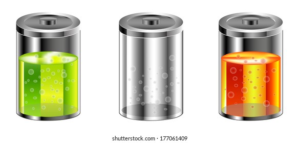 battery icons