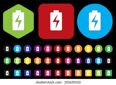 Battery icons