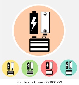 Battery icons 