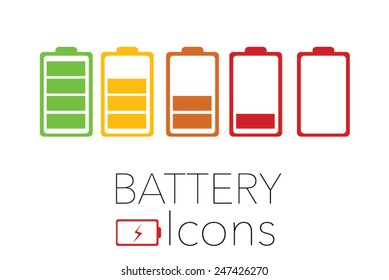 Batteriesymbole
