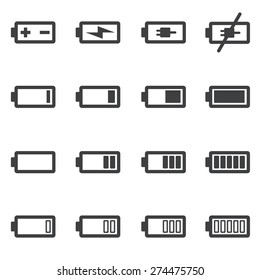 battery icons