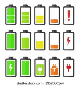 Battery Icons Design