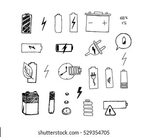 6,316 Battery doodles Images, Stock Photos & Vectors | Shutterstock