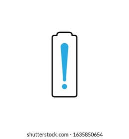 Battery icons Web Design Plat Design Vector illustration On White Background