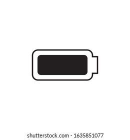 Battery icons Web Design Plat Design Vector illustration On White Background