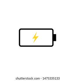 Battery icon,vector illustration. Flat design style. vector battery icon illustration isolated on White background, battery icon Eps9. battery icons graphic design vector symbols.
