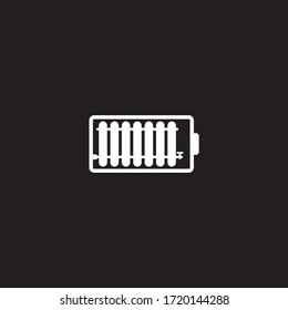 Battery сreative idea logo design